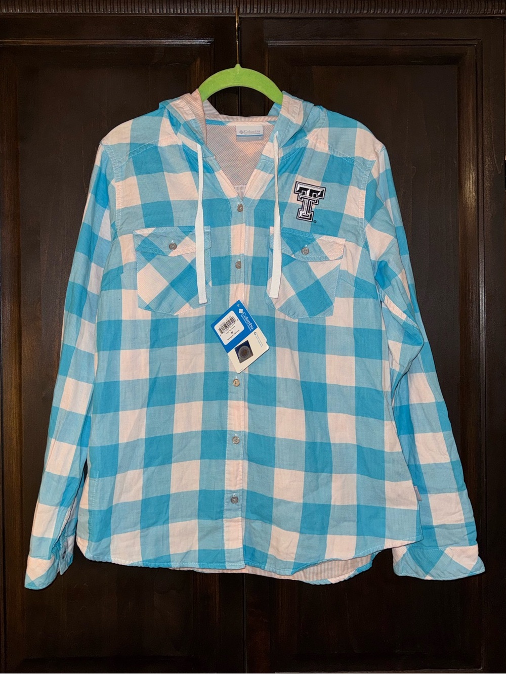 Texas Tech shirt Columbia NWT